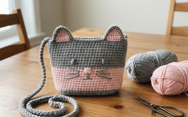 Free Crochet Cat Purse Patterns: Easy Beginner Projects
