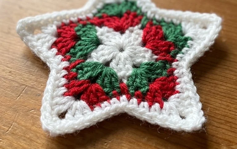 ⭐Christmas Star Crochet Pattern