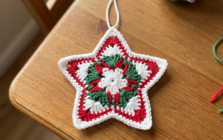 Easy Christmas Star Crochet Pattern: Step-by-Step Guide