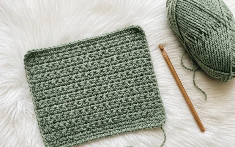 Moss Stitch Crochet Tutorial: Easy Step-by-Step Guide