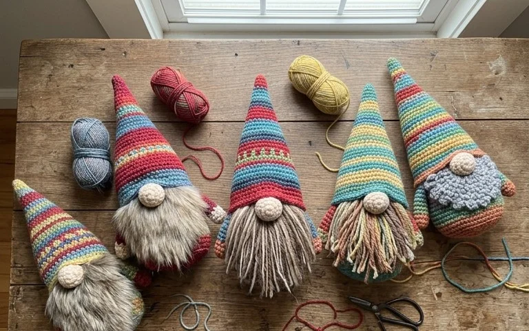 10 Best Free Gnome Crochet Patterns for Beginners